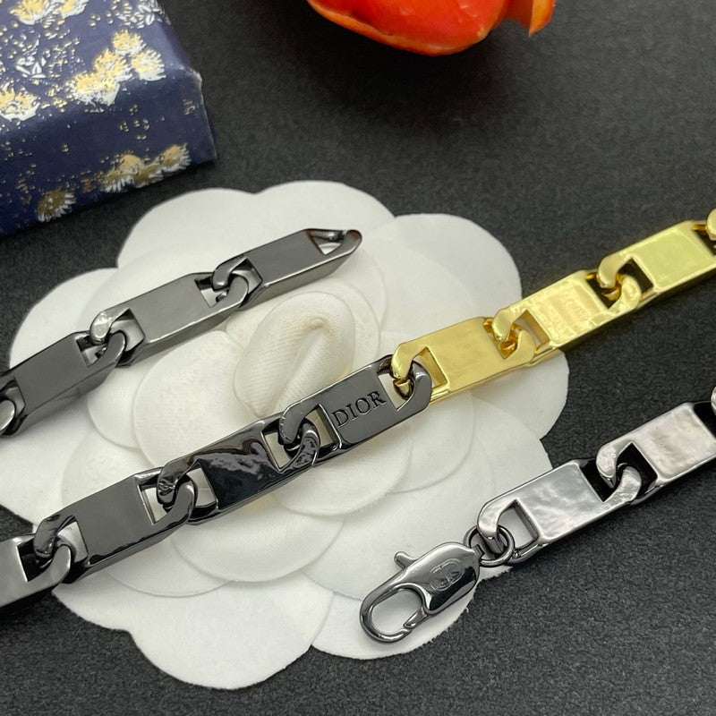 CD Black Gold Chain Necklace