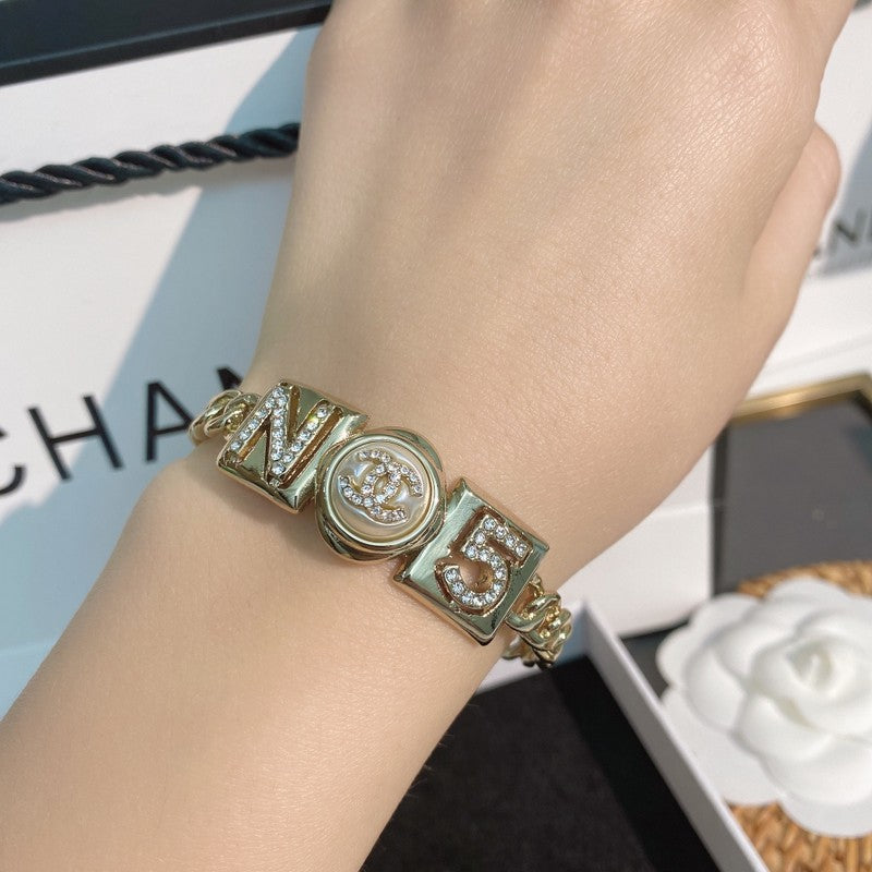 CC N.5 Diamond Cuff Bracelet