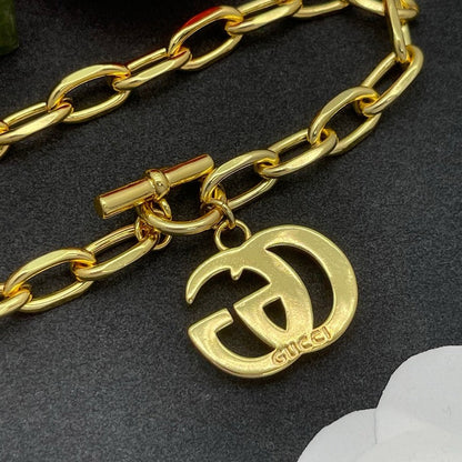 GG Interlocking G Gold Chain Bracelet