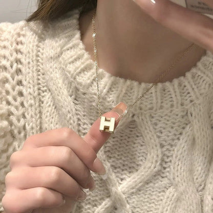 Herm Cage D'H Pendant Necklace