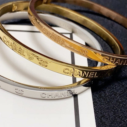 CC Thin Gold Bracelet