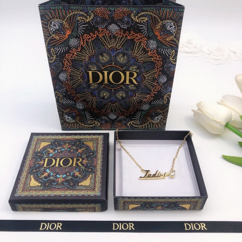 CD J'Adior Gold Necklace
