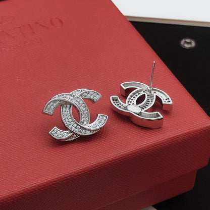 CC Diamond Earrings