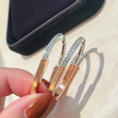 Tiff Lock Diamond Earrings