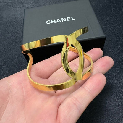 CC Gold Cuff Bracelet