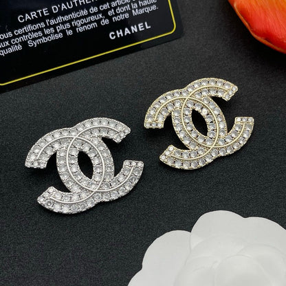 CC Full Diamond Brooch