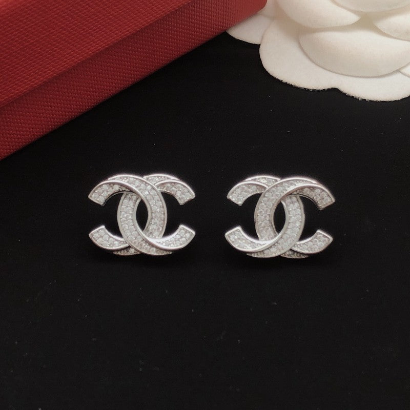 CC Diamond Earrings