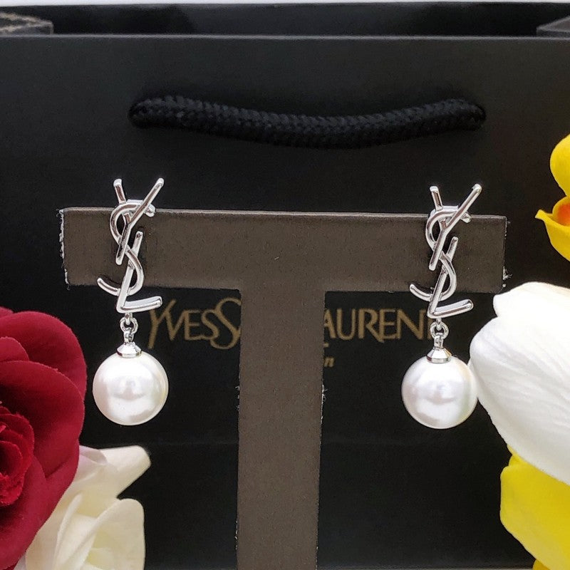 Saint Pearl Drop Earrings