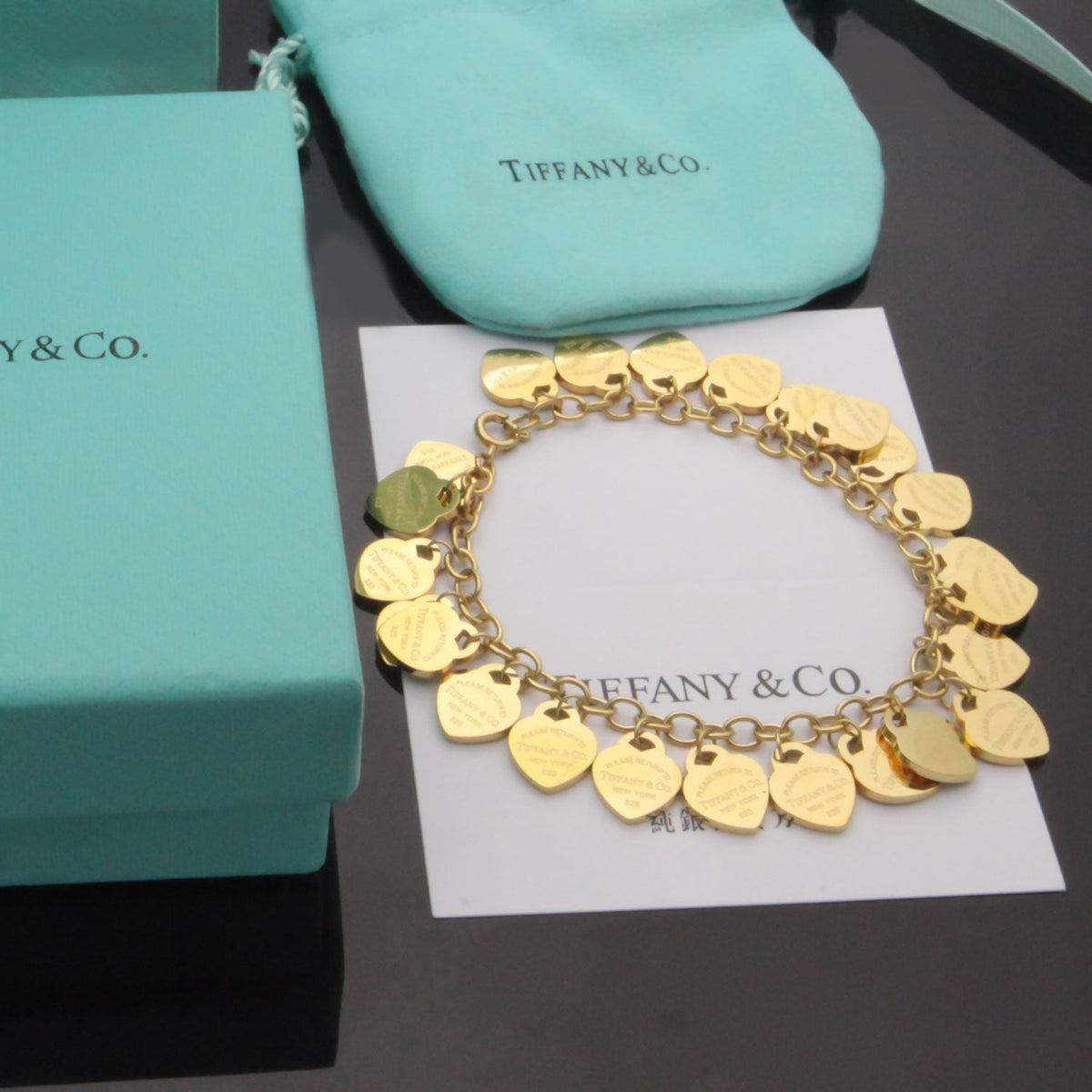 Tiffany Heart Tag Bracelet