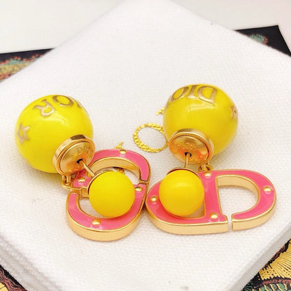 CD Tribales Pink Earrings