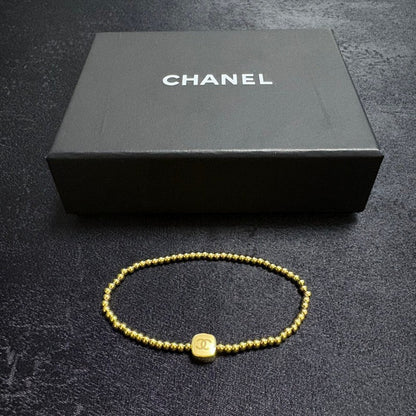 CC Gold Bead Bracelet