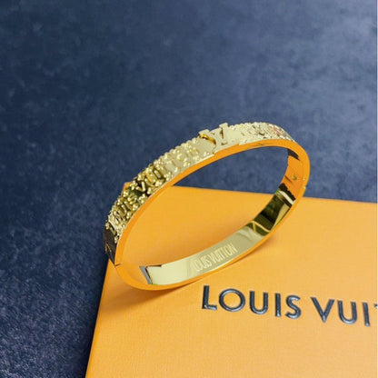 Louis Vintage Monogram Gold Bracelet