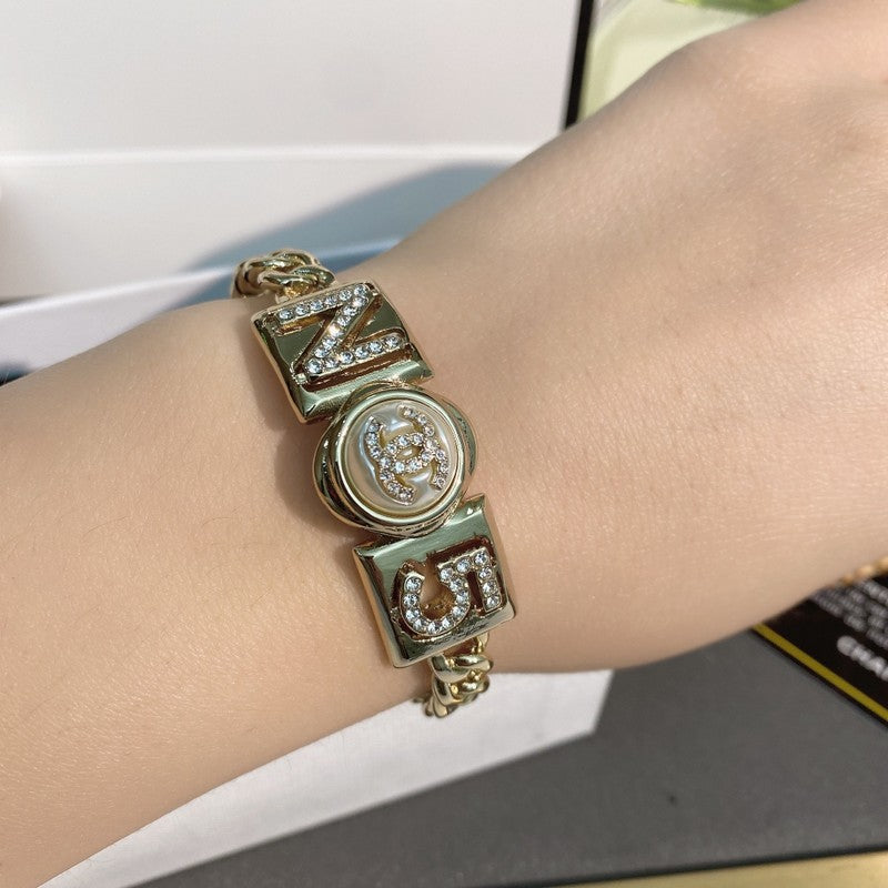 CC N.5 Diamond Cuff Bracelet